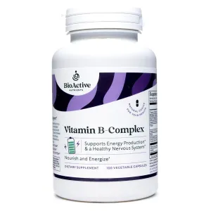 Vitamin B-Complex 100 veg caps by BioActive Nutrients