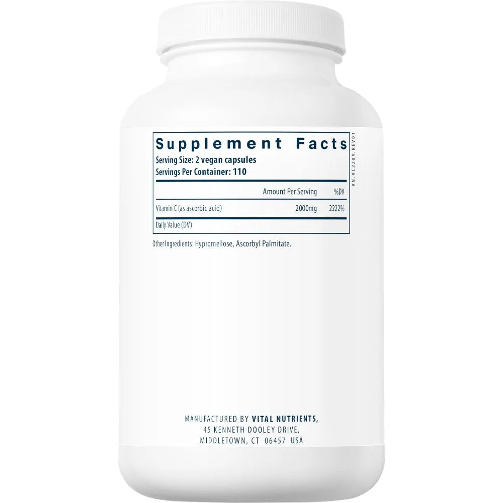 Vitamin C (100% pure) 1000 mg by Vital Nutrients