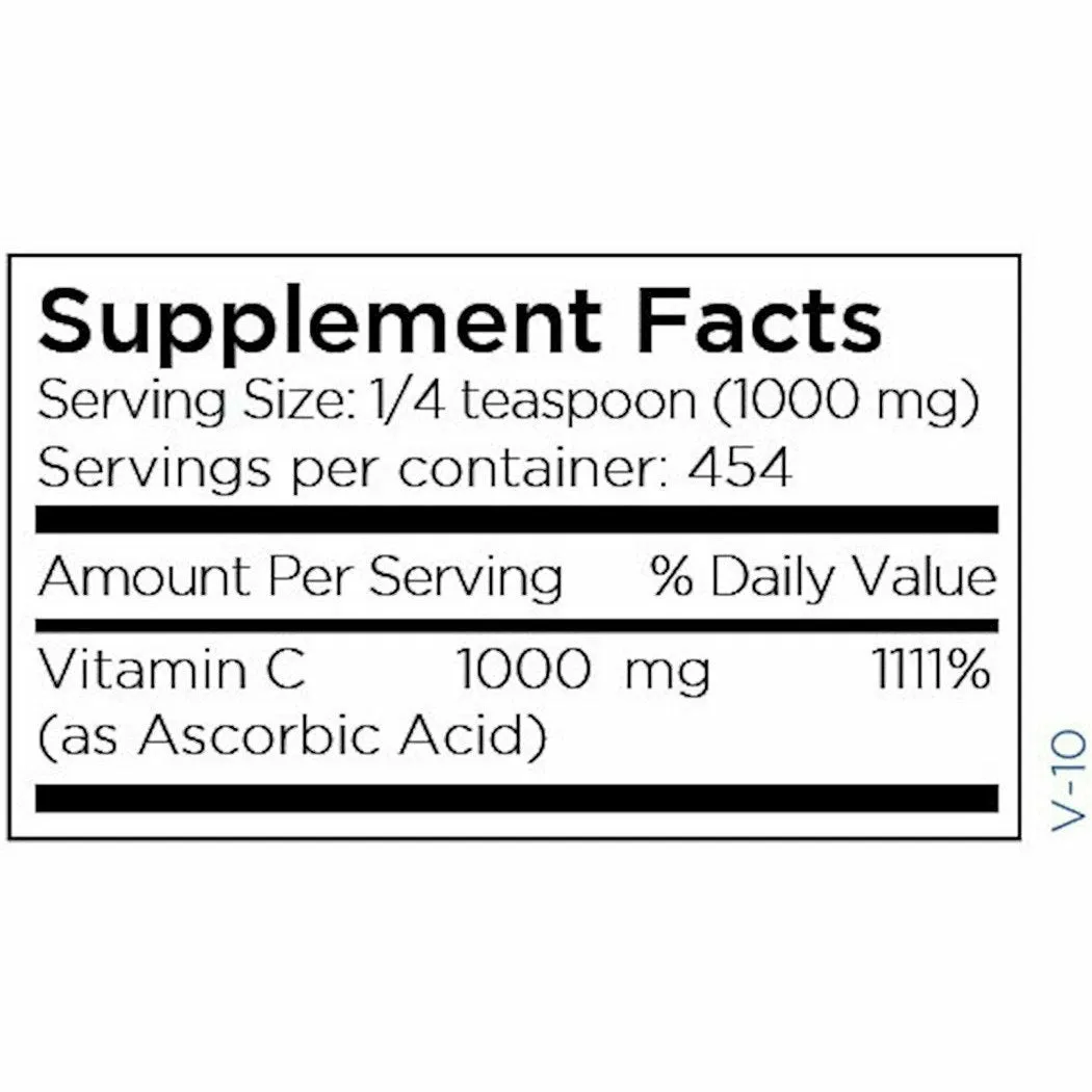 Vitamin C Powder 1 lb by Metabolic Maintenance