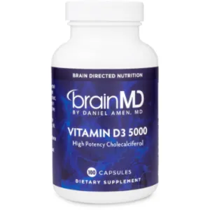 Vitamin D3 5000 100 caps by BrainMD
