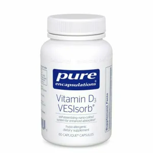 Vitamin D3 VESIsorb 60 caps by Pure Encapsulations