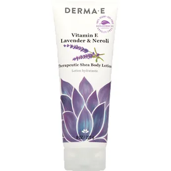 Vitamin E Lav & Neroli Thera Lotion 8 oz by DermaE Natural Bodycare