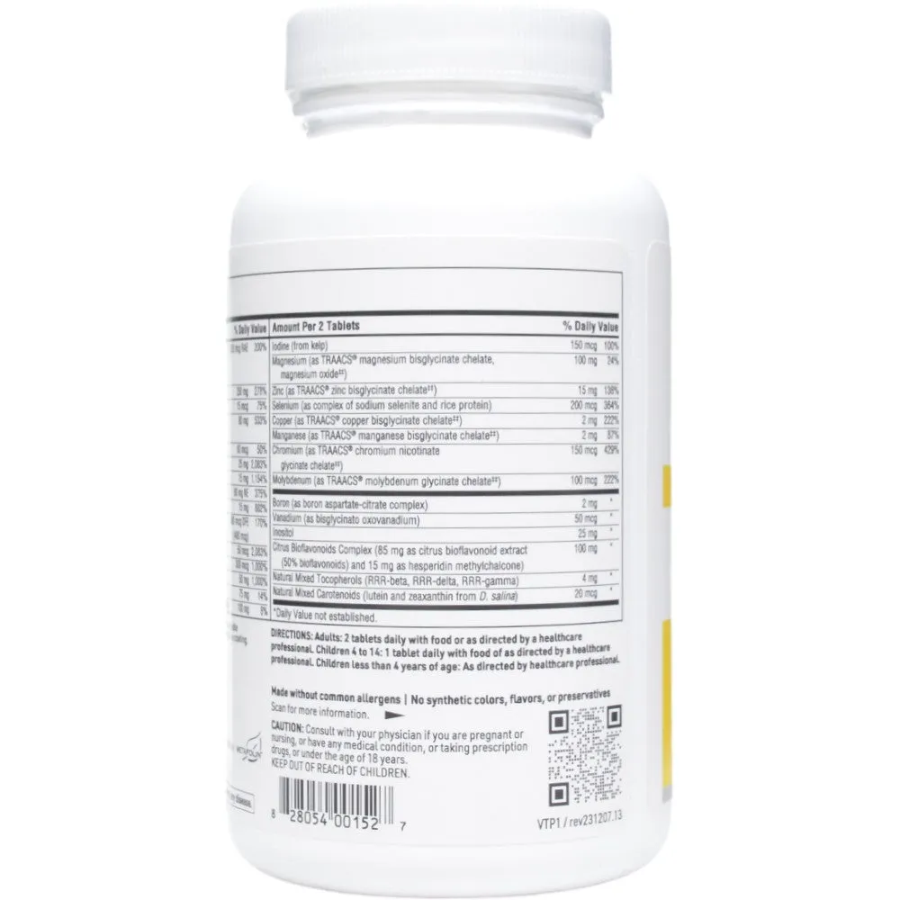 VitaPrime Iron-Free 120 tabs By Klaire Labs/SFI Health