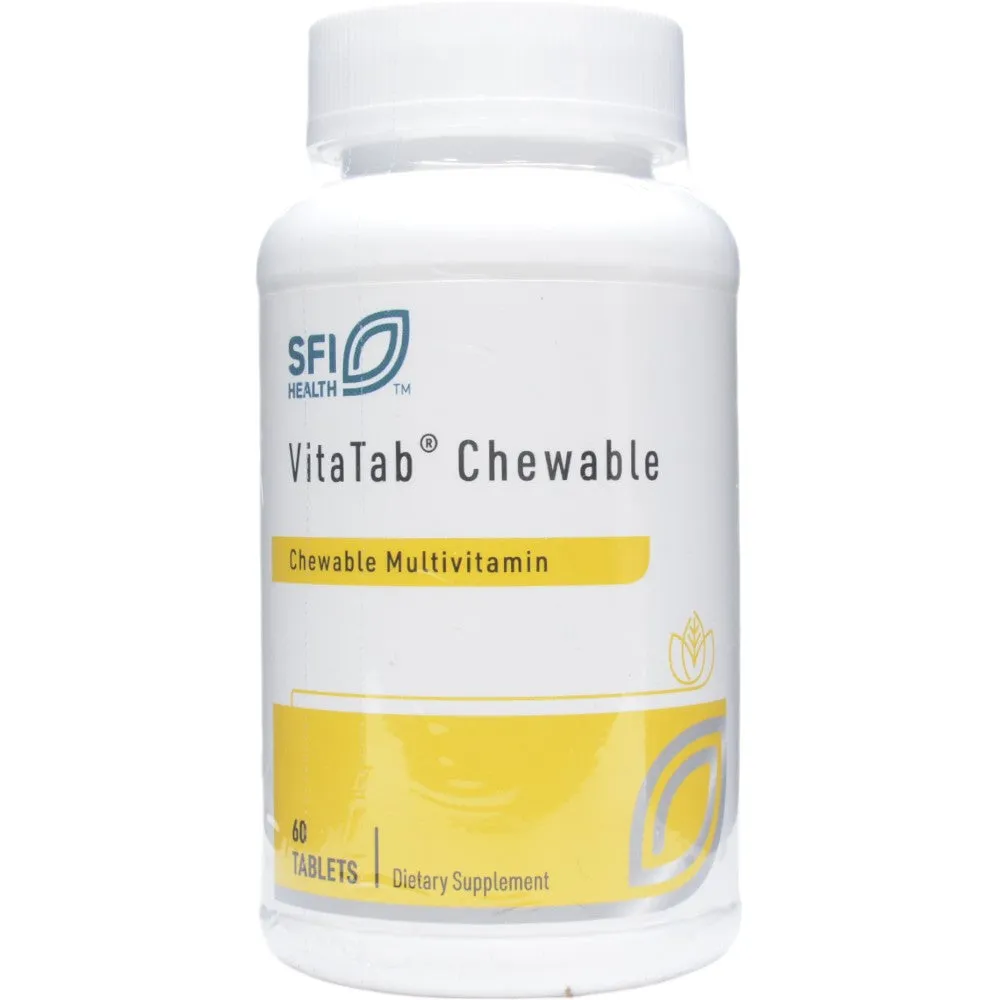 VitaTab Chewable 60 tabs by Klaire Labs/SFI Health