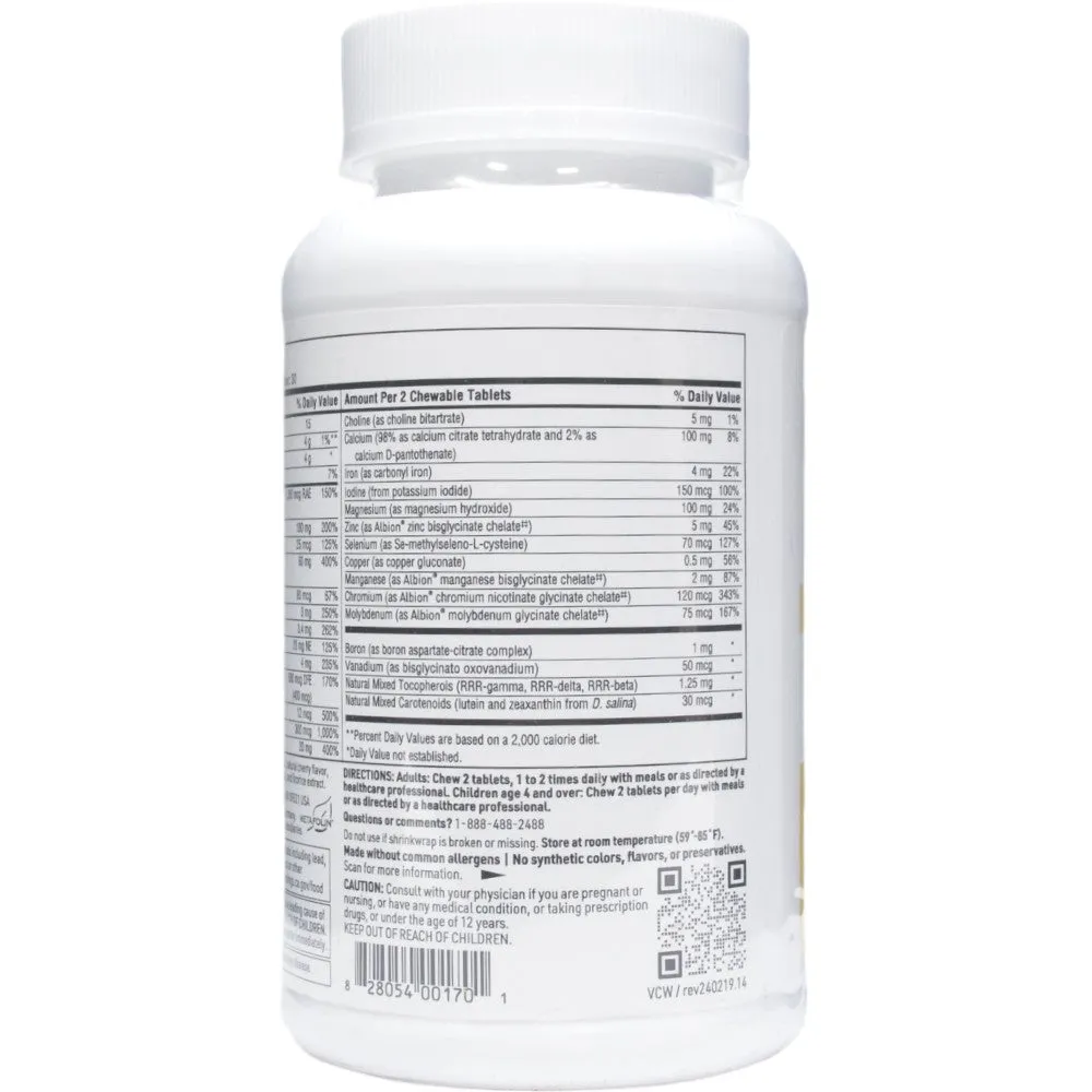 VitaTab Chewable 60 tabs by Klaire Labs/SFI Health