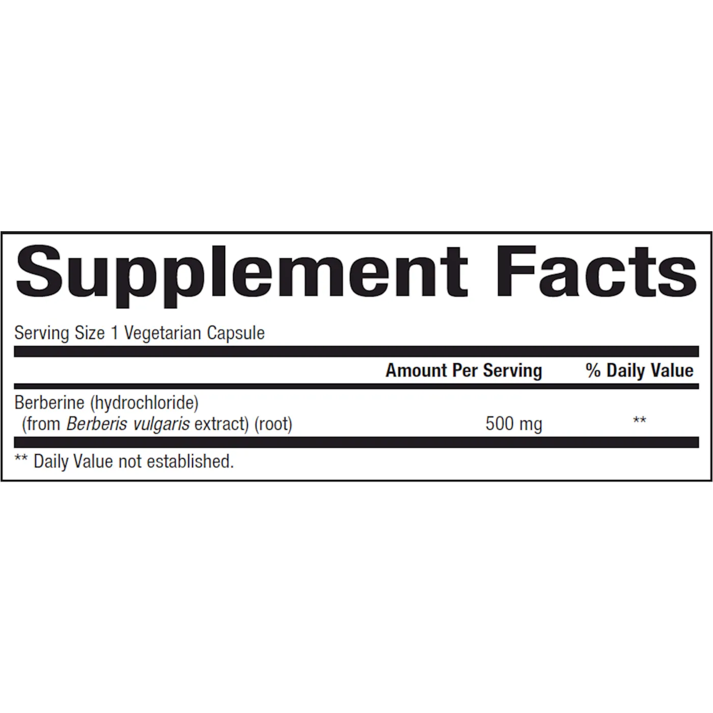 WellBetX Berberine 500 mg by Natural Factors