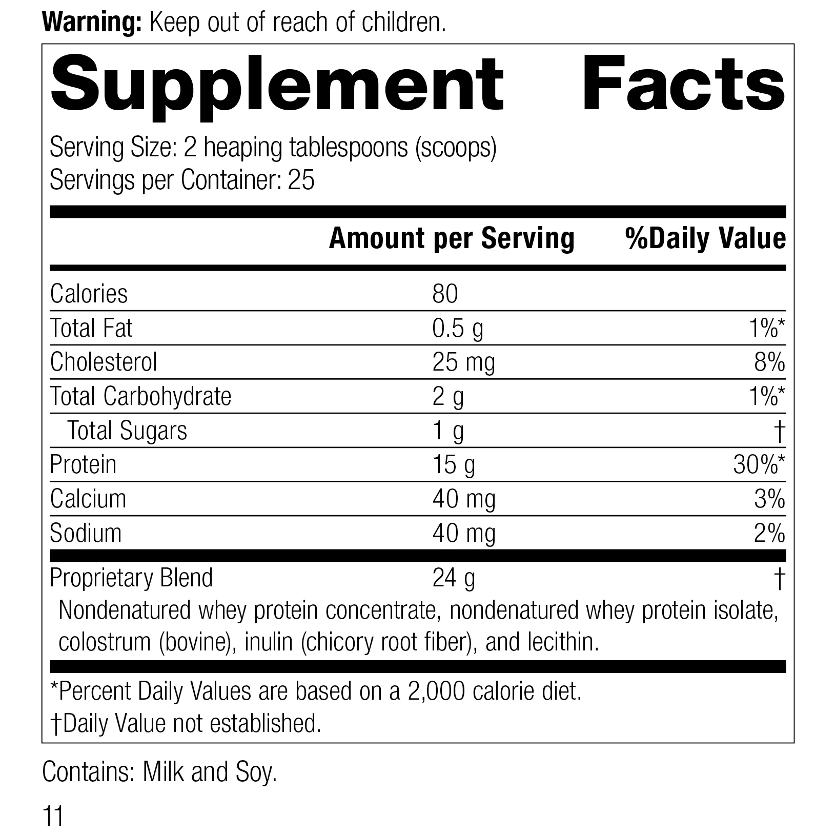 Whey Pro Complete. 21 oz (600 g)