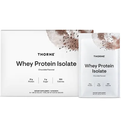 Whey Protein Isolate Chocolate 14 packets by Thorne