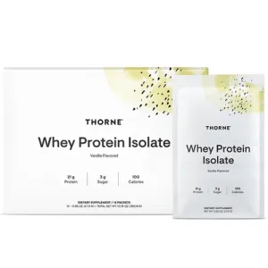 Whey Protein Isolate Vanilla 14 packets by Thorne