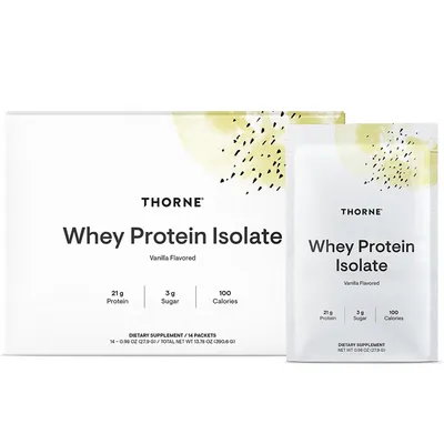 Whey Protein Isolate Vanilla 14 packets by Thorne
