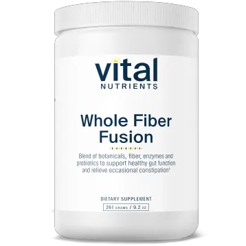 Whole Fiber Fusion 261 grams by Vital Nutrients