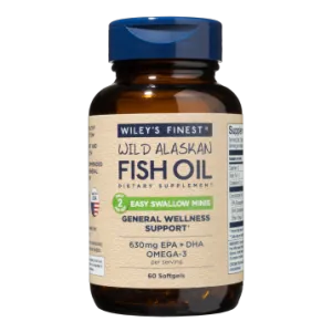 Wild Alaskan Fish Oil Easy Swallow Minis by Wiley's Finest