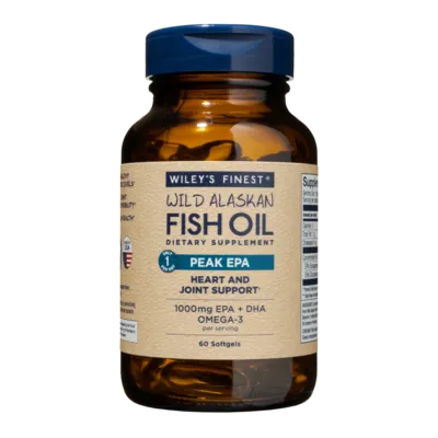 Wild Alaskan Fish Oil Peak EPA by Wiley's Finest