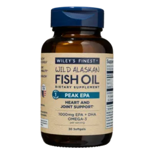 Wild Alaskan Fish Oil Peak EPA by Wiley's Finest
