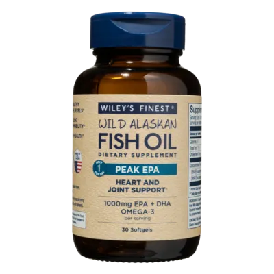 Wild Alaskan Fish Oil Peak EPA by Wiley's Finest