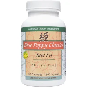 Xue Fu Zhu Yu Tang 120 Capsules by Blue Poppy