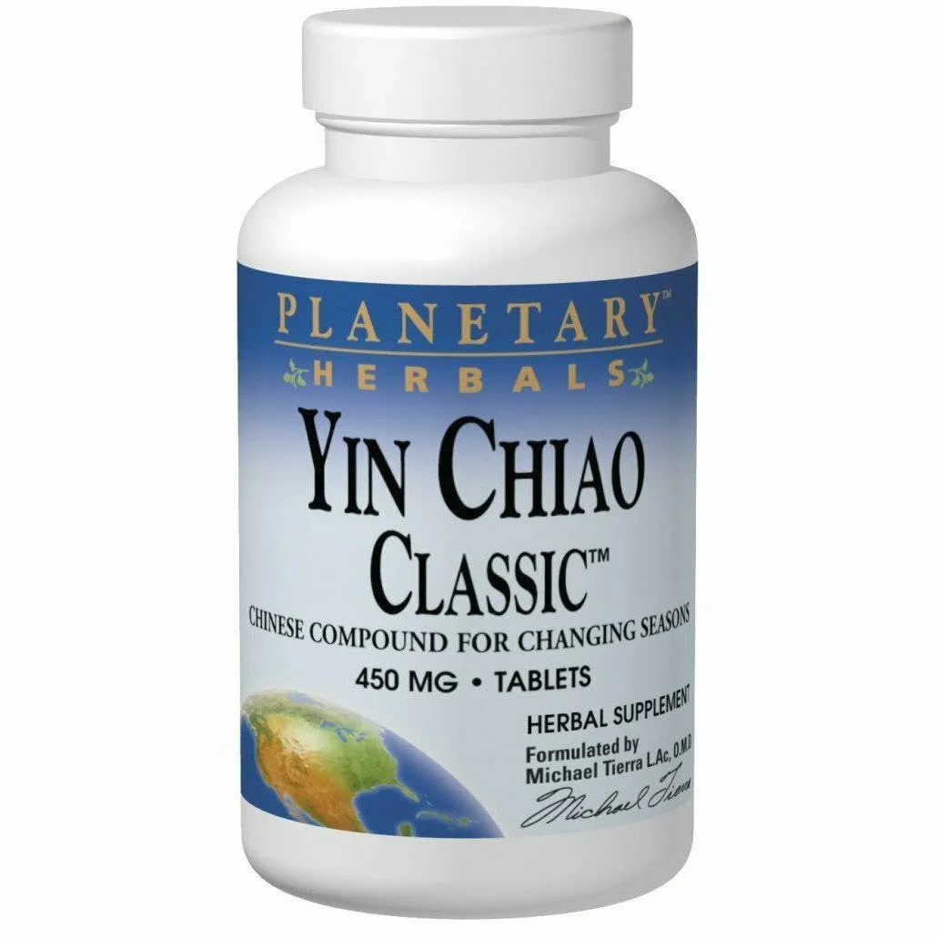 Yin Chiao Classic 60 tabs by Planetary Herbals