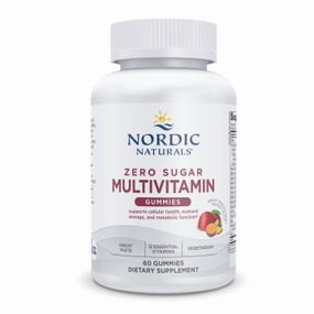 Zero Sugar Multivitamin 60 gummies by Nordic Naturals