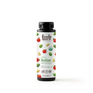 Zesty Italian Superfood Dressing 8 fl oz by Foods Alive