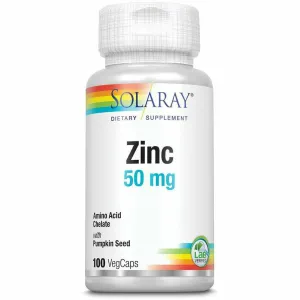 Zinc 50 mg 100 vegcaps by Solaray